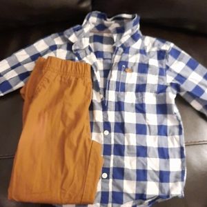 Shirt and pants